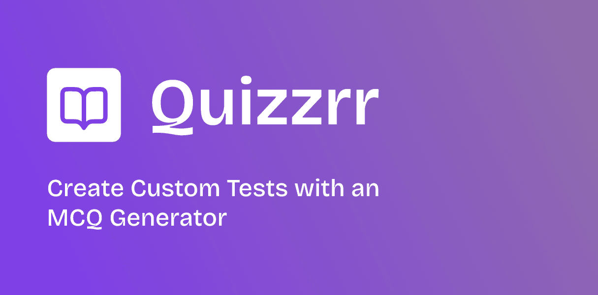 Create Custom Tests with an MCQ Generator