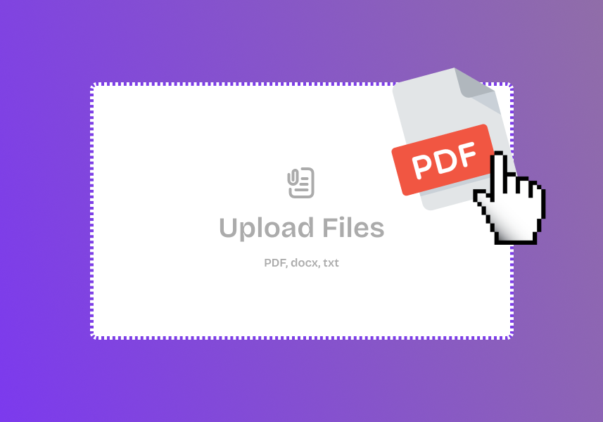 Upload Your Documents